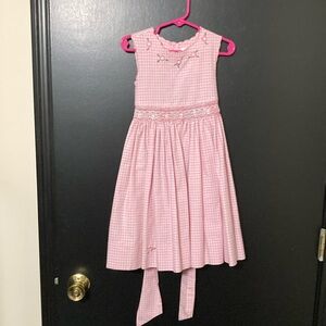Girls pink princess Charlotte type dress
